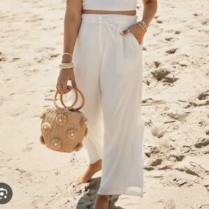 Abercrombie & Fitch Pull On Crinkle Pant